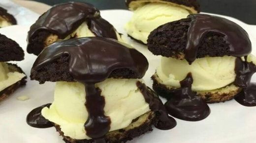 Receita de profiterole crocante | Doces |