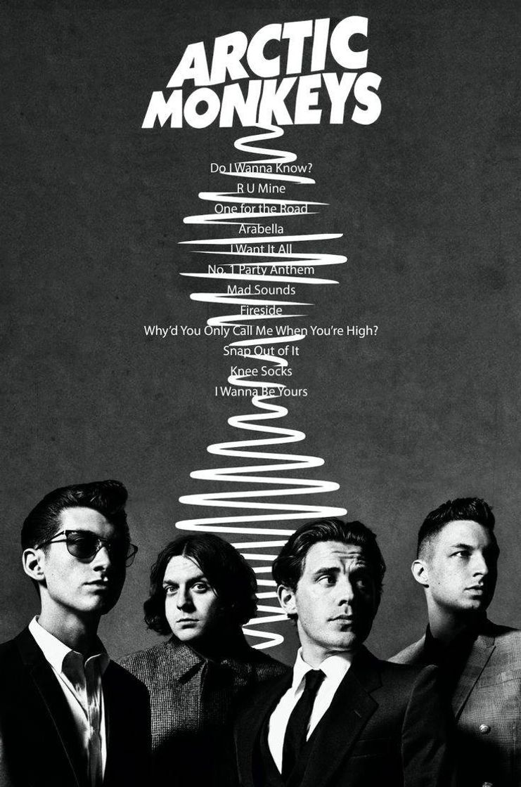 Fashion Arctic Monkeys Poster