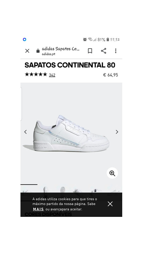 Fashion Adidas Continental 80 J, Zapatillas de Deporte Unisex niño, Blanco