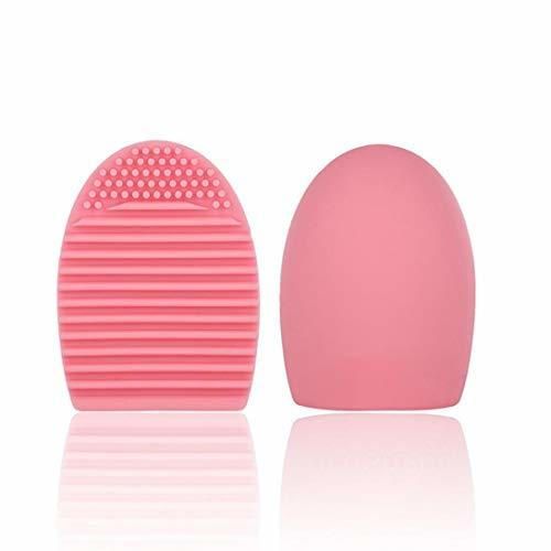 1PC Makeup Brush Cleaning Silicone Glove Egg Makeup Brush Washing Scrubber Board