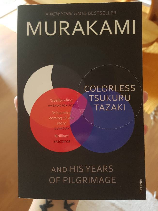 Libro Colorless Tsukuru Tazaki and His Years of Pilgrimage