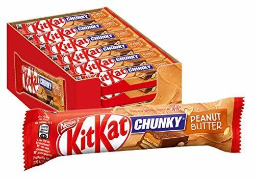 Social Nestle Kit Kat Chunky Peanut Butter Milk Chocolate