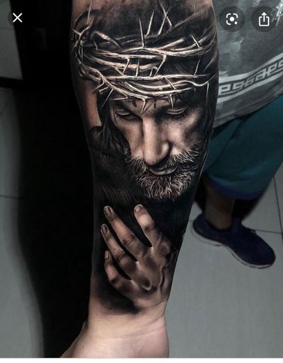 Tatto religiosa feita 🙏