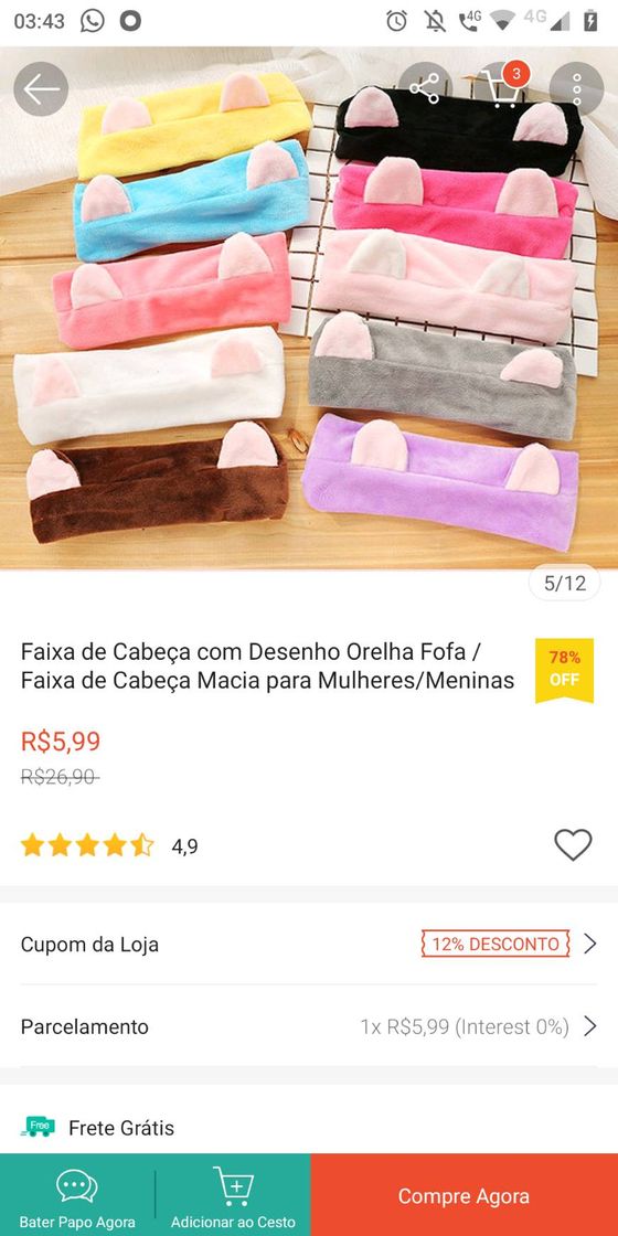 Fashion Produto da Shope super recomendo, site confiável. 