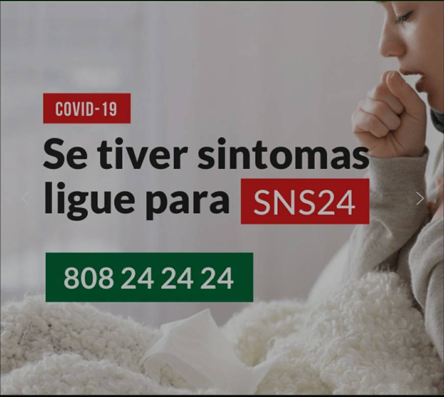 Social Perguntas Frequentes - COVID-19 - Direção Geral de Saúde - SNS