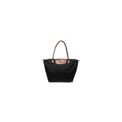 Longchamp - Bolsa de Sintético Mujer, color Negro, talla 19x30x31 cm