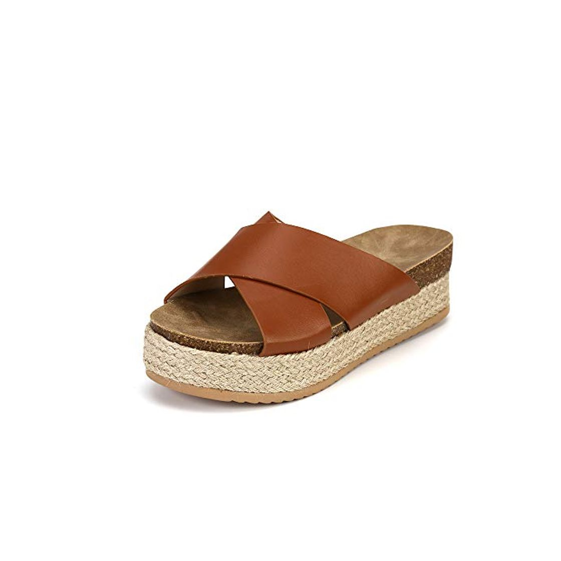 Product Sandalias Mujer Plano Alpargatas Cuña Plataforma Chanclas Verano Playa Zapatillas de Cinturón