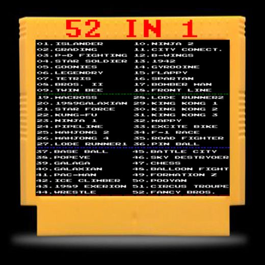 52 IN 1 FC NES Descargar apk