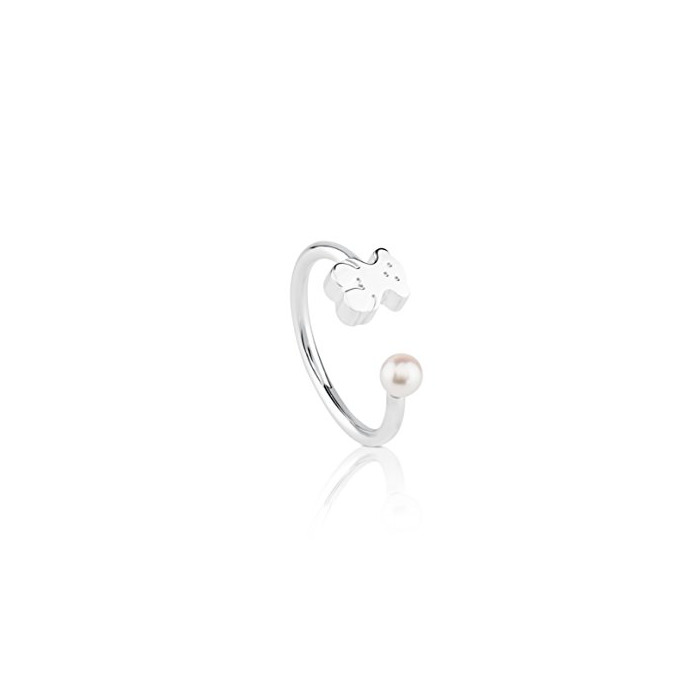 Fashion TOUS Sweet Dolls - Anillo de Plata de Primera Ley con Motivo