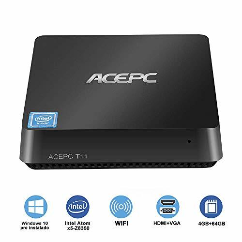 Product Mini PC,T11 Windows 10 Pro (64 bits),Intel Atom x5-Z8350,4GB RAM