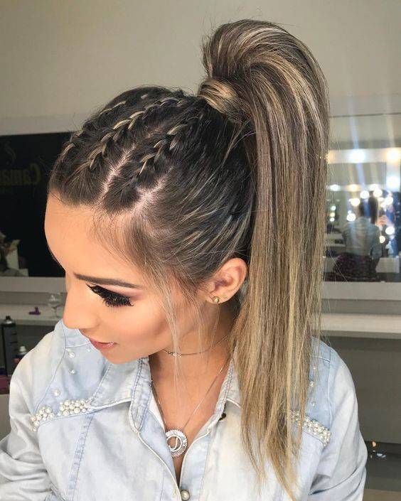 Social Penteado c/ tranças