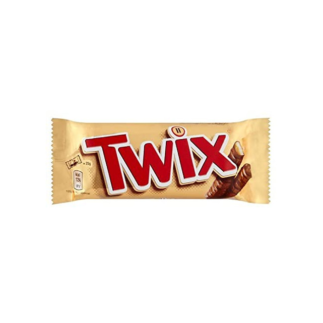 Producto Twix Barrita de Galleta y Caramelo Cubierta de Chocolate con Leche