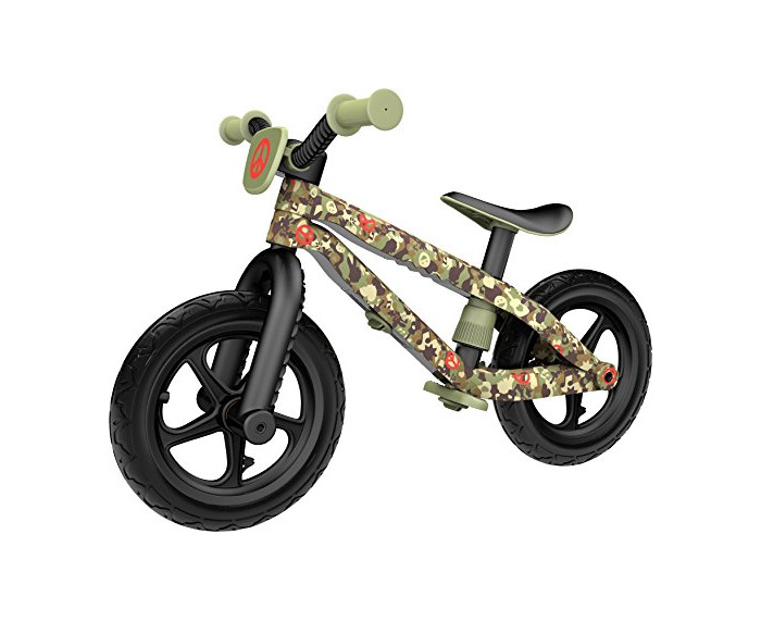 Product Chillafish BMXie-RS Army of Love Bicicleta de Aprendizaje, Unisex niños, Verde