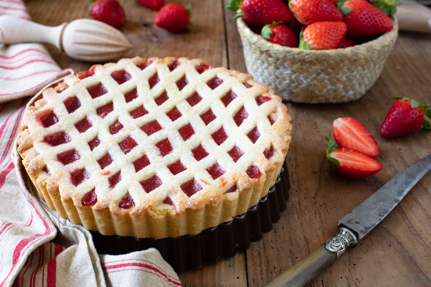 Place Crostata alla Fragola senza glutine 180g