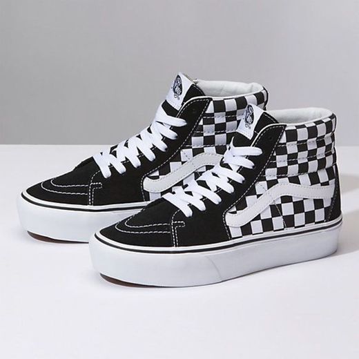 Vans Sk8 Hi Platform Calzado Checkerboard