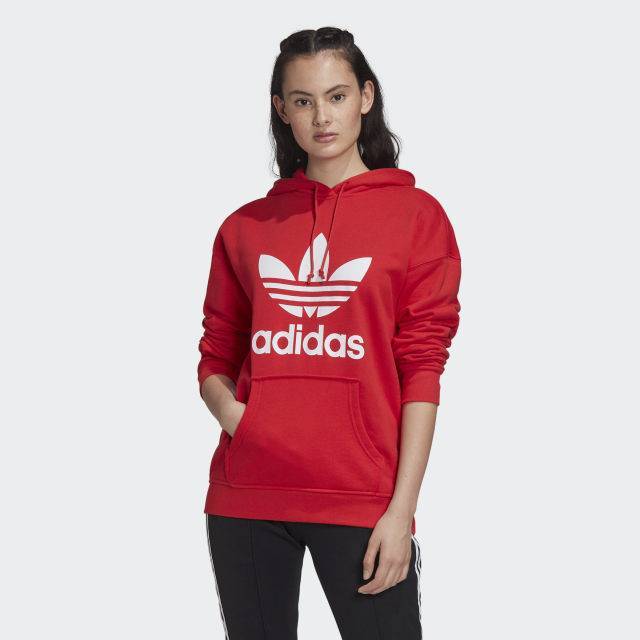 Social CAMISOLA COM CAPUZ TREFOIL ADIDAS ADICOLOR

