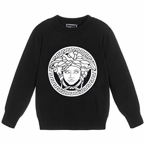 Versace Joven Logotipo Sweatshirt Black 10 Years