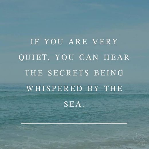 The secrets of the sea