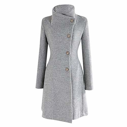 Lugar Logobeing Chaqueta Abrigo Mujer Invierno Talla Grande Suéter Abrigo Largo para Mujer