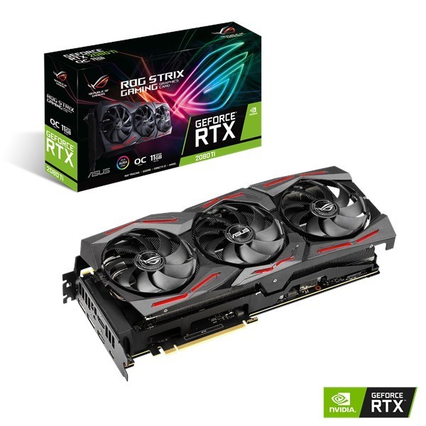 Social Gráfica Asus GeForce® RTX 2080 TI ROG Strix OC 11GB GD6