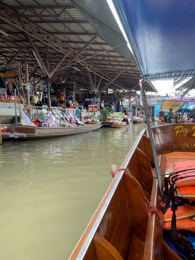 Lugar Floating Market Bangkok Tour