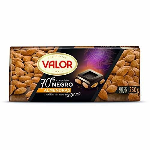 Valor Chocolate Negro Con Almendras