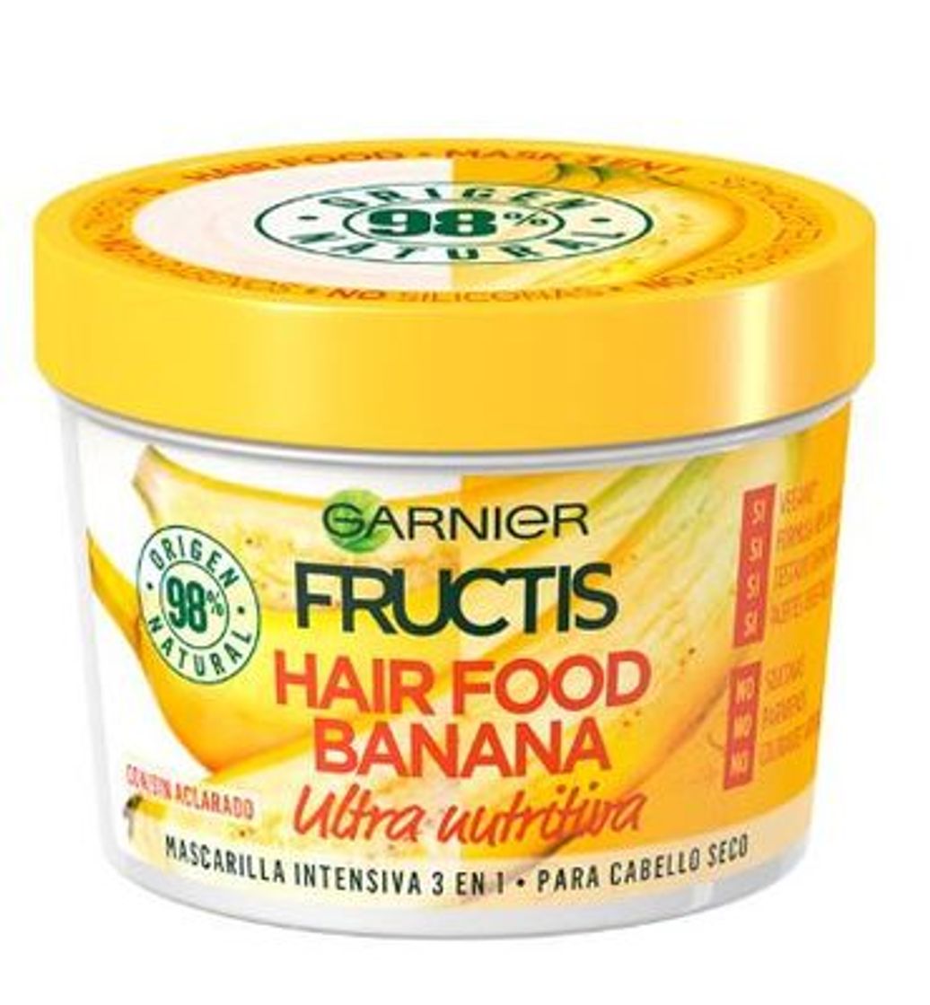 Moda Garnier Fructis Hair Food Banana 🍌 