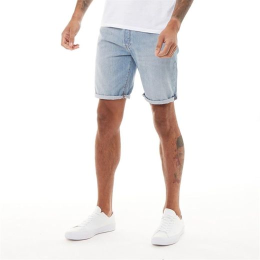 Levi's Mens 501® Hemmed Shorts Blue Marshmallow