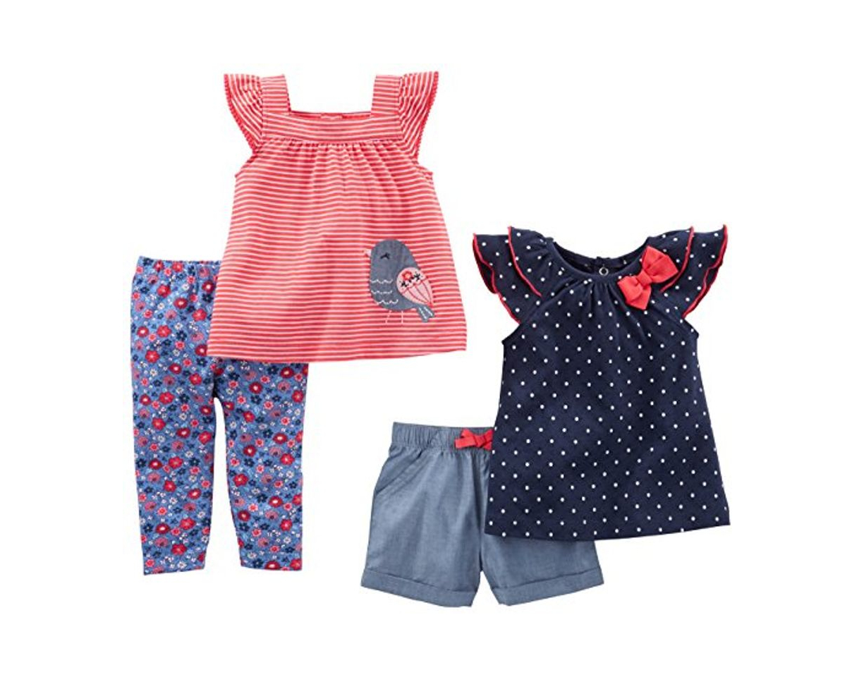 Product Simple Joys by Carter's - Conjunto - para bebé niña azul Navy