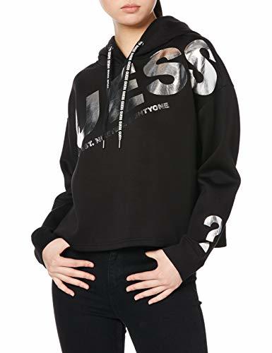 Place Guess Sudaderas con Capucha Mujer x-Small Negro