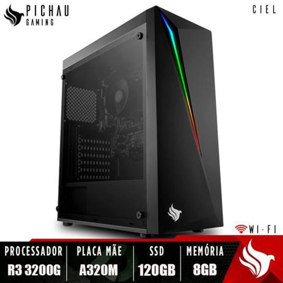 Fashion Computador Pichau Gamer, Ryzen 3 3200G, 8GB DDR4, SSD 240GB