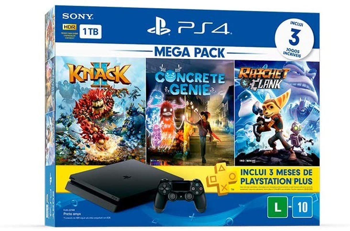 Fashion Console Mega Pack Family - Knack 2, Concrete Genie e Ratchet