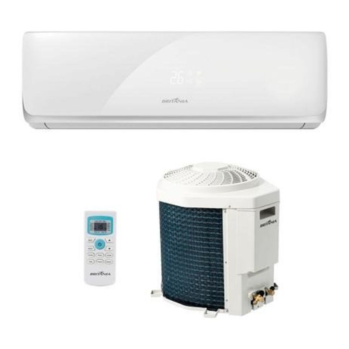 Social Ar Condicionado Split Britânia 9000 BTUs Quente/Frio 220V 