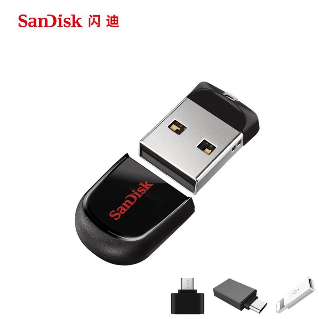 Moda 100% Original SanDisk USB Flash Drive CZ33 64GB 32G 16GB ...