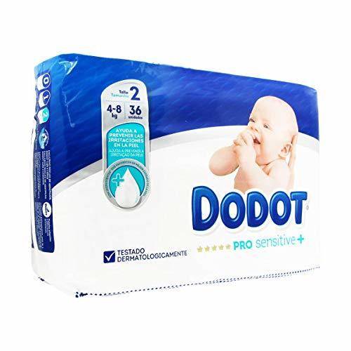 Product DODOT PRO SENSITIVE TALLA 2 4-8KG 36U