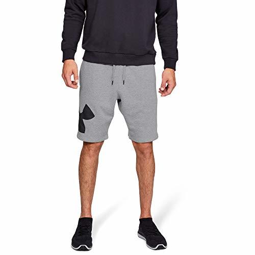 Product Under Armour Rival Fleece Logo Sweatshort Pantalón Corto, Hombre, Gris