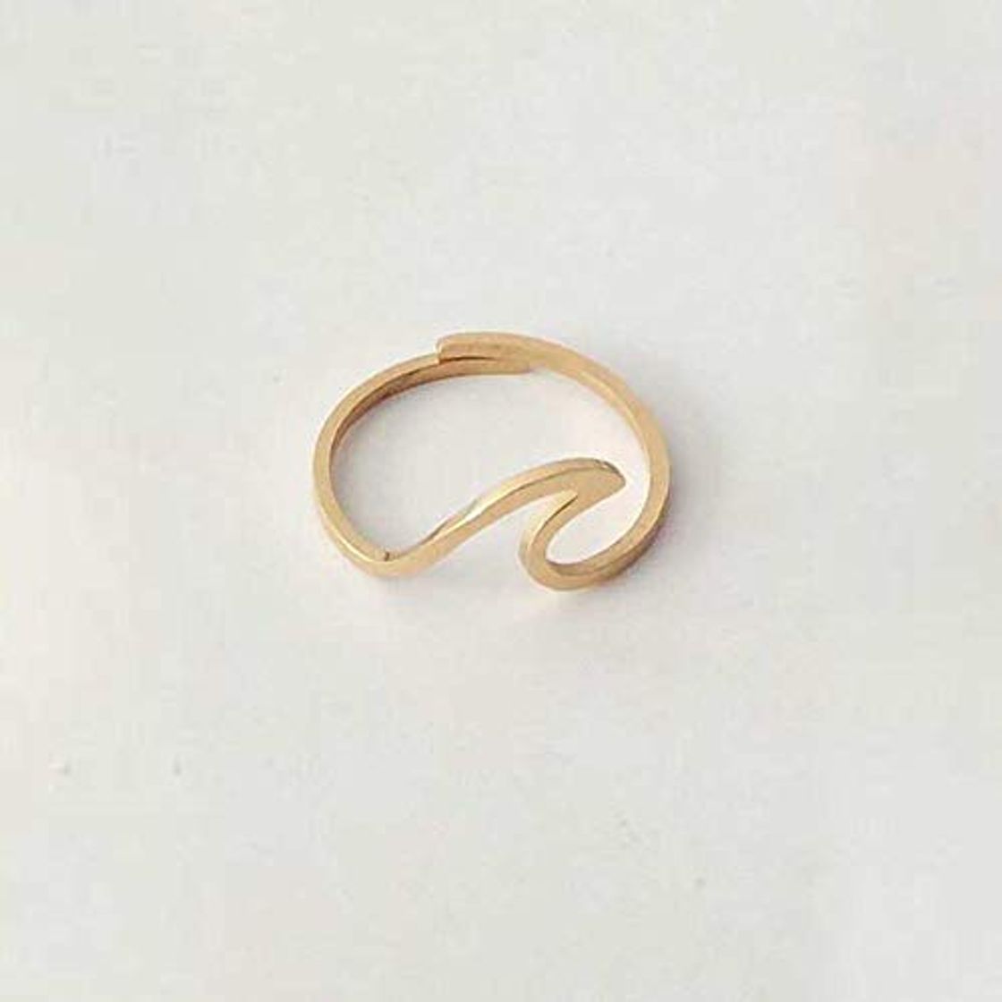 Social LYWZX Anillo Mujer Ajustable V Accesorios De Joyería De Acero Inoxidable Oro