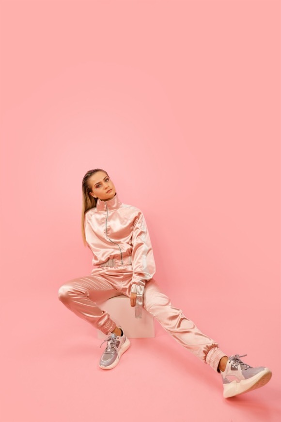 Moda PINK BABY TRACKSUIT