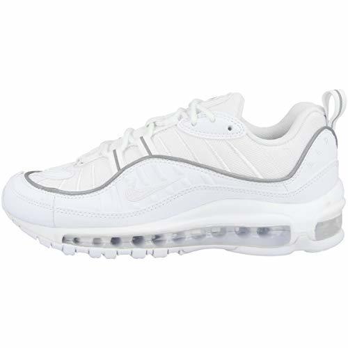 Social Nike W Air MAX 98, Zapatillas de Running para Mujer, Blanco