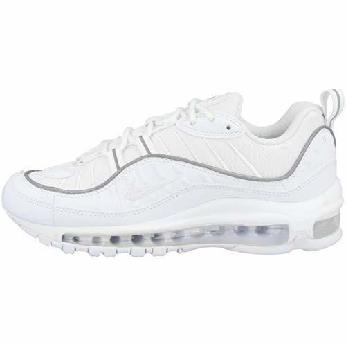 Nike W Air MAX 98, Zapatillas de Running para Mujer, Blanco