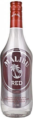 Malibu Caribbean Rum Tequilla and Coconut Flavour Red Liqueur