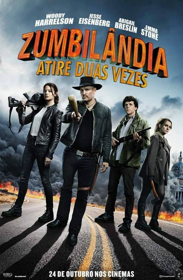 Moda FILME DE 2019 
Zumbilândia: Atire Duas Vezes