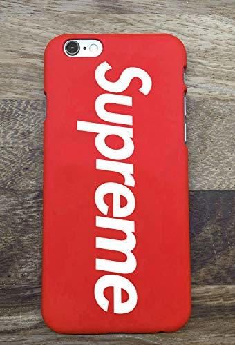 Funda Cover supreme rojo iphone x 8+ 7+ 8 7 6S+ 6S