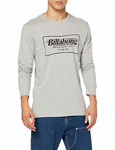 Social BILLABONG TRD Mrk LS tee Camiseta, Gris