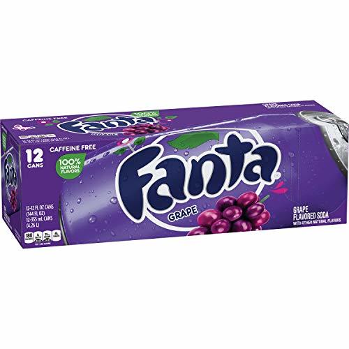 Producto Fanta Refresco con Gas, Sabor Uva - Paquete de 12 x 355