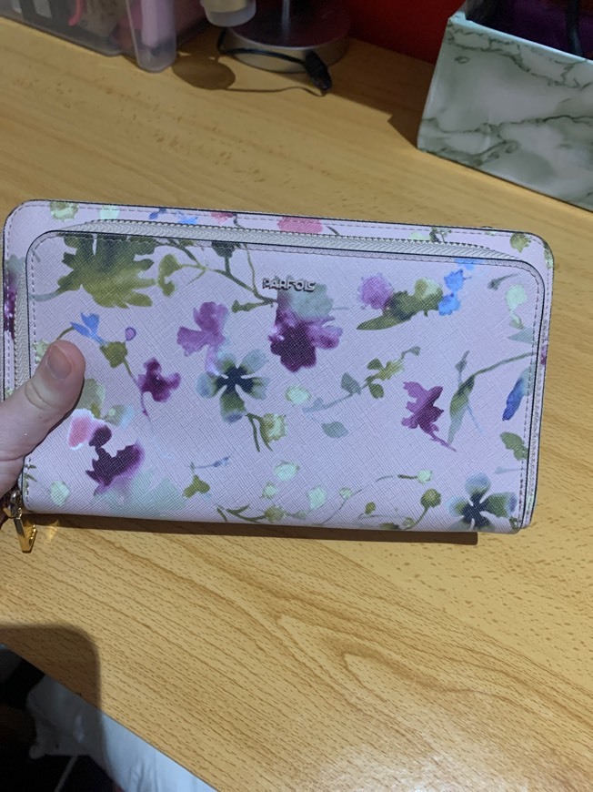 Producto Gran Capacidad Cartera de Cuero de Mujer, Bloqueo RFID Monedero de Piel