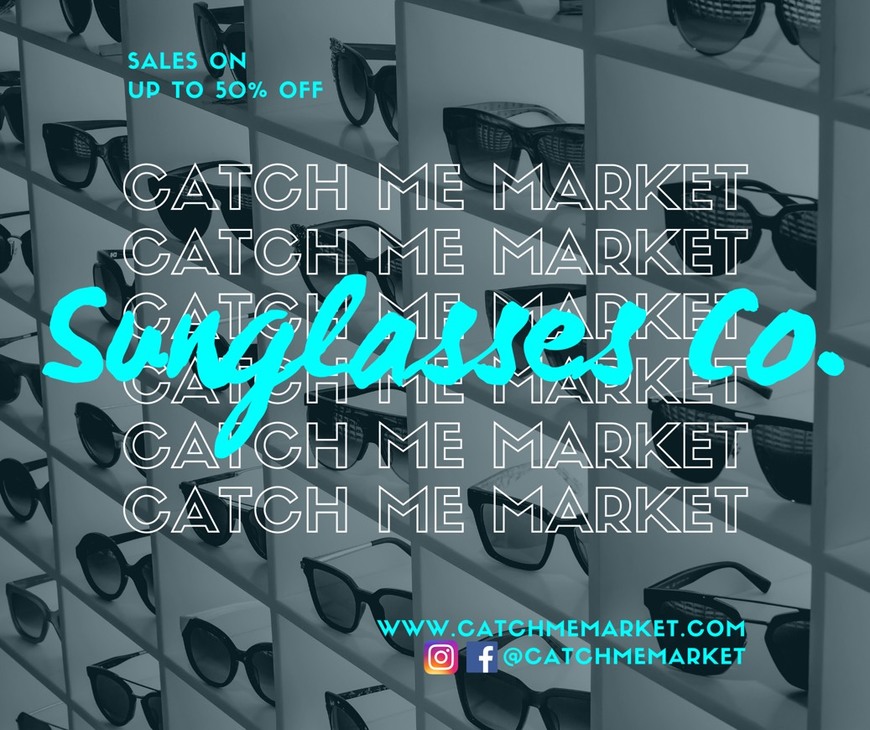 Moda Catch me Market sunglasses Co.