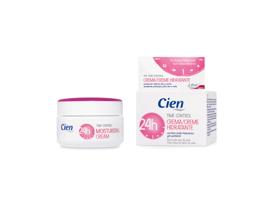 Producto Cien creme hidratante 24h