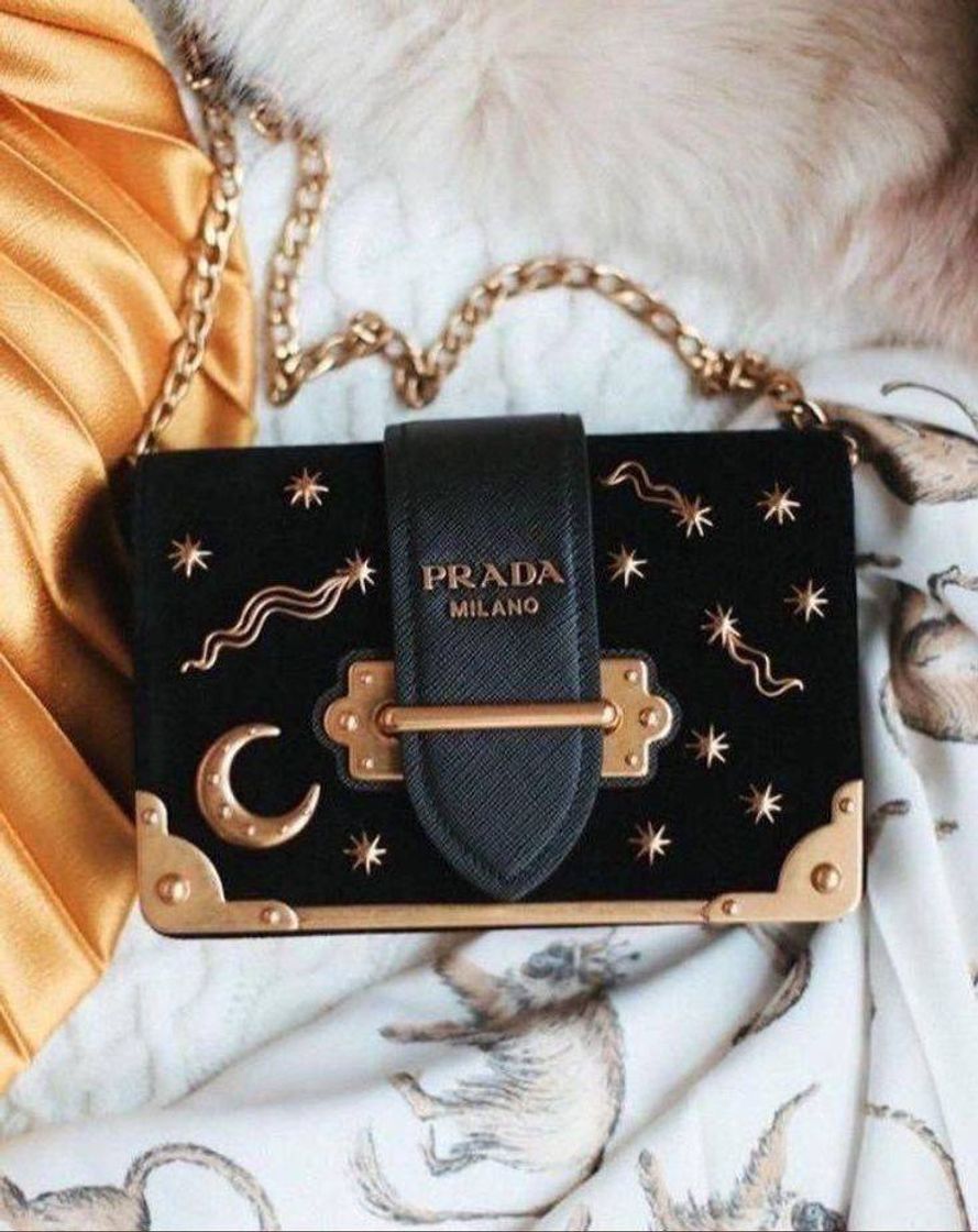 Fashion Bolsa Prada Cahier Astrology 