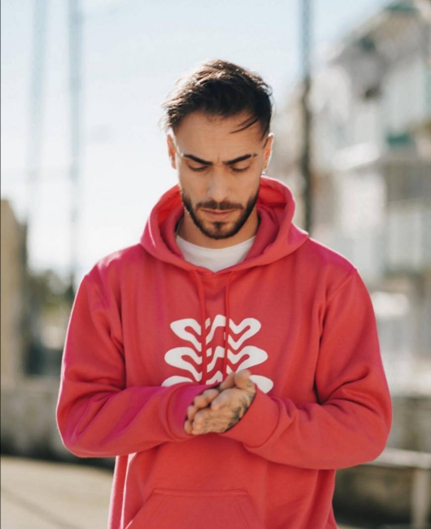 Product Hoodie Rosa Anjos – Diogo Piçarra Merchandising